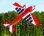 78" Extra NG - Red/Silver 1,97m