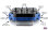 Handsender DS-16 II Carbon Line Blue Multimode