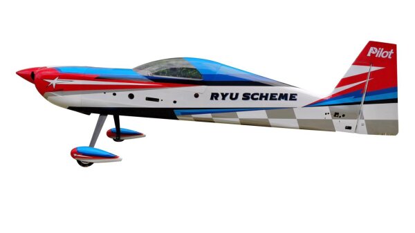 Pilot RC Laser 88 weiß-blau-rot Ryu Scheme (09)