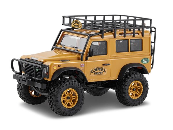 FMS FCX24M Land Rover Defender 90 1:24 Camel Trophy Edition