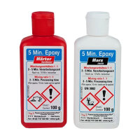 ROBBE RO-POXY 5 Minuten Epoxydharzkleber 200g je 100g...