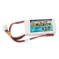 Gens ace Soaring 450mAh 11.1V 30C 3S1P Lipo Battery Pack...