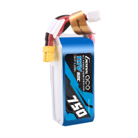 GENS ACE 750MAH 11.1V 60C 3S1P LIPO BATTERY PACK WITH XT30