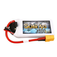 Gens ace G-Tech Soaring 1300mAh 7.4V 30C 2S1P Lipo...