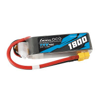 Gens ace 1800mAh 7.4V 45C 2S1P Lipo Battery Pack with...