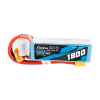 Gens ace 1800mAh 11.1V 45C 3S1P Lipo Battery Pack with...