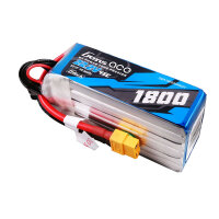 Gens ace G-Tech 1800mAh 22.2V 45C 6S1P Lipo Battery Pack...