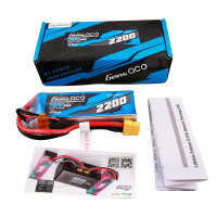 Gens ace G-Tech 2200mAh 11.1V 45C 3S1P Lipo Battery Pack...