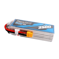 Gens ace 2500mAh 22.2V 80C 6S1P Lipo Battery Pack with...