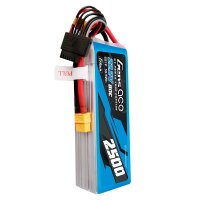 Gens ace G-Tech 2500mAh 22.2V 80C 6S Lipo Battery Pack with XT60 plug