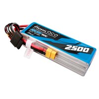 Gens ace G-Tech 2500mAh 22.2V 80C 6S Lipo Battery Pack with XT60 plug