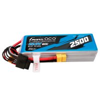 Gens ace G-Tech 2500mAh 22.2V 80C 6S1P Lipo Battery Pack...