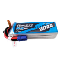 Gens ace G-Tech 3000mAh 22.2V 60C 6S1P Lipo Battery Pack...