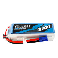 Gens ace 3700mAh 22.2V 60C 6S1P Lipo Battery Pack with...