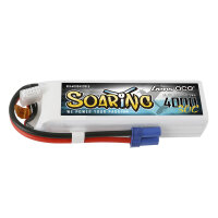 Gens ace Soaring 4000mAh 14.8V 30C 4S1P Lipo Battery Pack...