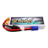 Gens ace G-Tech Soaring 4000mAh 14.8V 30C 4S1P Lipo...