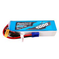 Gens ace G-Tech 4000mAh 22.2V 45C 6S1P Lipo Battery Pack...