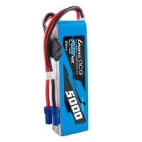 Gens ace G-Tech 5000mAh 14.8V 45C 4S1P Heli Lipo Battery with EC5 Plug