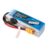 Gens Ace G-Tech 5000mAh 22.2V 60C 6S1P XT90 LIPO Battery...