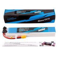 Gens Ace G-Tech 5000mAh 44.4V 60C 12S1P XT90 LIPO Battery Pack