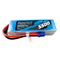 Gens ace G-Tech 5500mAh Lipo 22.2V 45C 6S1P Model...