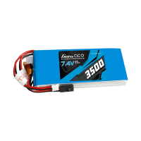 Gens ace 3500mAh 7.4V RX 2S1P Lipo Battery Pack / RX/ TX