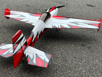 Extremeflight-Rc Edge 540 60" V2 Plus Dunkelrot/Weiss ARF