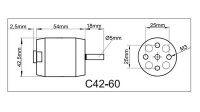 ROXXY BL Outrunner C42-60-710kV