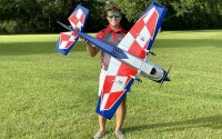 Flex Innovations EXTRA 300 60E PRO ARF Blau