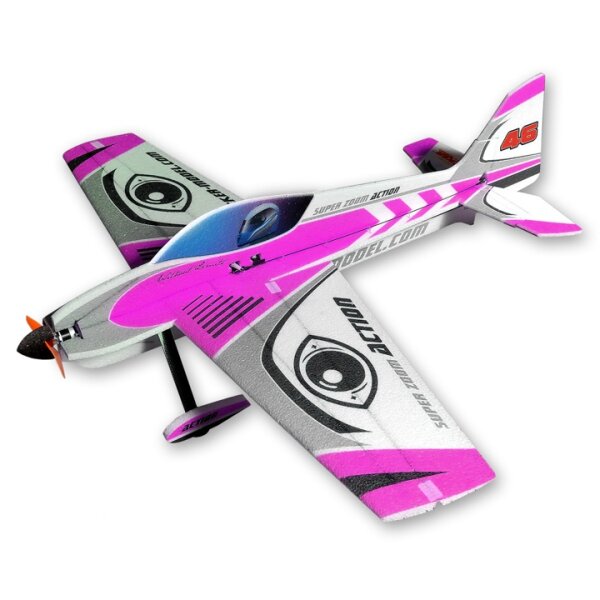 Hacker Super Zoom Action pink - 100 cm