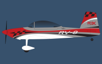 Flex Innovations RV-8 70CC G2 FLS red arf