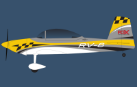 Flex Innovations RV-8 70CC G2 FLS yellow arf