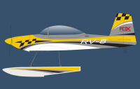 Flex Innovations RV-8 70CC G2 FLS yellow arf