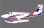 Flex Innovations TWIN OTTER 80E FLOAT SET W/STRUTS & LEDS r-w-b