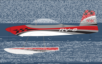 Flex Innovations RV-8 70CC G2 FLS red arfsv mit verbauten Servos