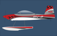 Flex Innovations RV-8 70CC G2 FLS red arfsv