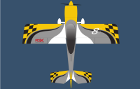Flex Innovations RV-8 70CC G2 FLS yellow arfsv mit verbauten Servos