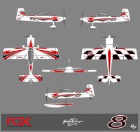 Flex Innovations RV-8 60E G2 SUPER PNP red-decal night...