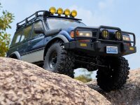 FMS Toyota Land Cruiser 80 1:10 Pro blau - Crawler RS 2.4GHz