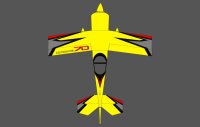 Flex Innovations ULTIMATE 70CC G2 yellow arfsv mit verbauten Servos