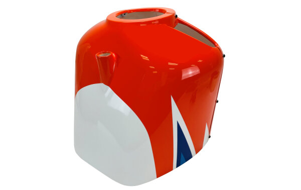 Flex Innovations ULTIMATE 70CC G2 COWLING WITH HARDWARE, YELLOW