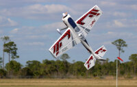 Flex Innovations QQ YAK 55 10E SUPER PNP red day dualsky-motor