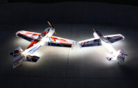 Flex Innovations QQ YAK 55 10E SUPER PNP red night dualsky-motor
