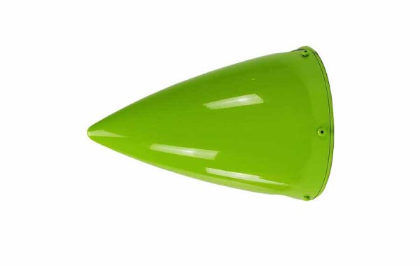Flex Innovations 5-INCH EDGE STYLE CARBON FIBER SPINNER green-black-silver