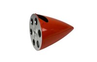 Flex Innovations 5-INCH EDGE STYLE CARBON FIBER SPINNER red