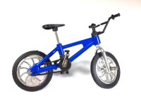 Freestyle Fahrrad in blau