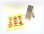 Warnaufsteller mit Stickerbogen