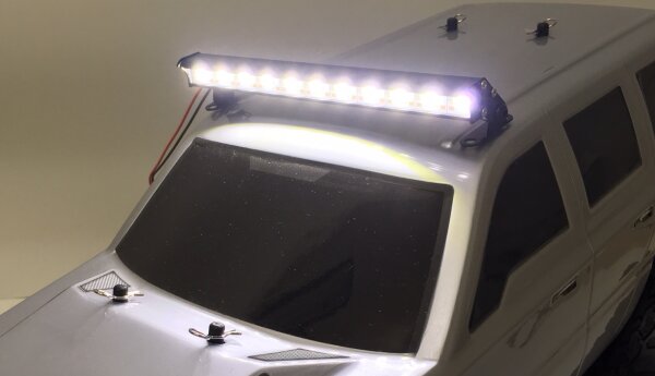 Aluminium LED Strahler ""Ultrahell"" - schwarz